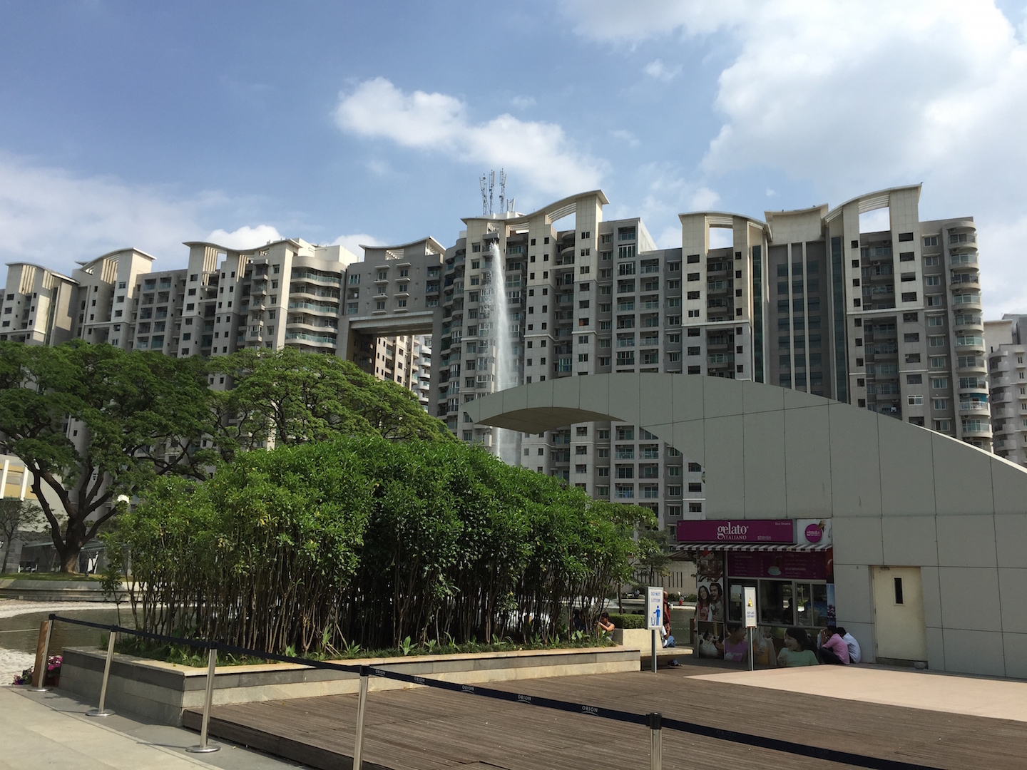 Pretty cool area around the mall